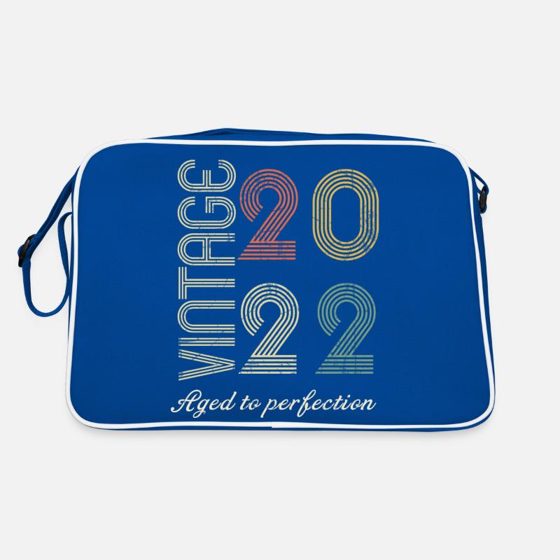 Geschenk zum 2-jährigen Jubiläum - 2022 Retro Tasche