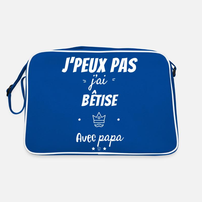 I can't I messed up with daddy Retro Bag