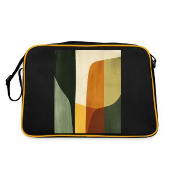 Affiche Minimaliste Geo 1 - Sac Retro - noir/or - Dos