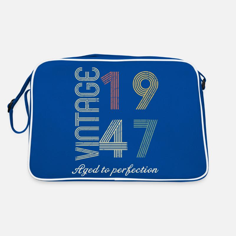 77 Year Old Birthday Gift - 1947 Retro Bag