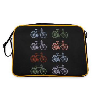 Trekking Bikes - Retro Bag - black/gold - Back