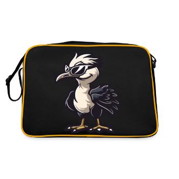Strauss Bande dessinée Cool - Sac Retro - noir/or - Dos