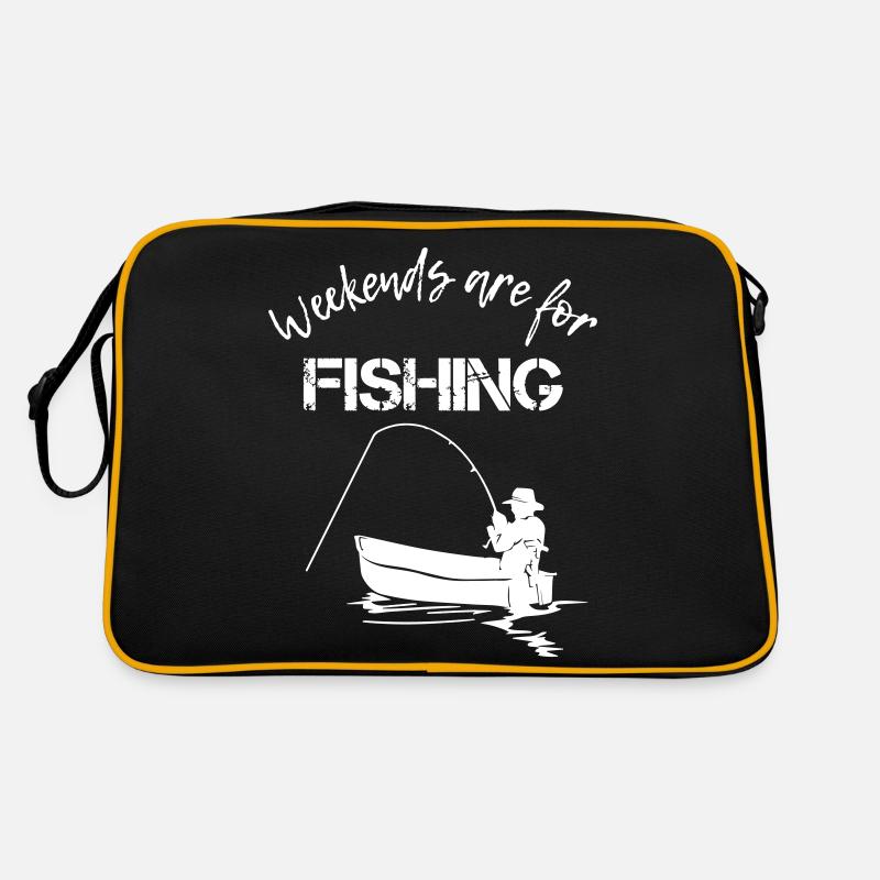 Les week-ends sont pour la pêche Sac Retro