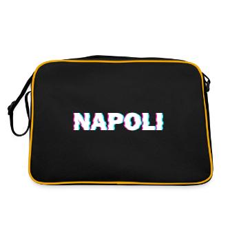 Napoli Napoli Italy Italia - Retro Bag - black/gold - Back