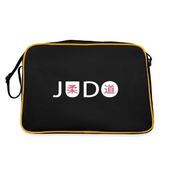 Judo Judoka hajime - Sac Retro - noir/or - Dos