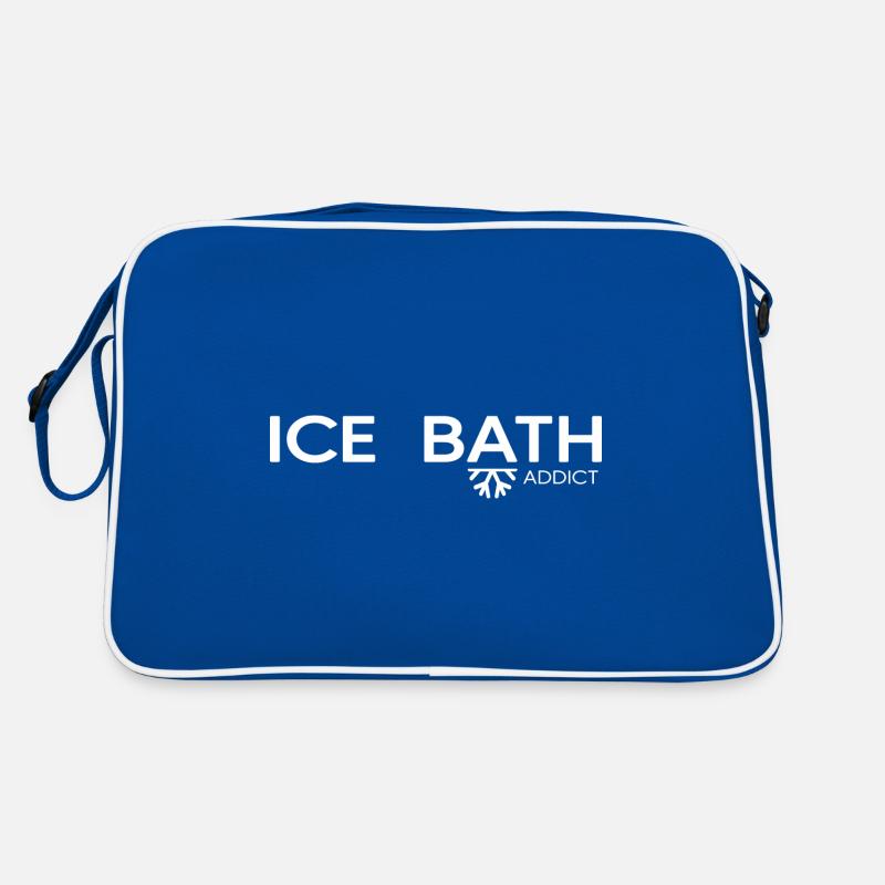 Bains de glace, bain de glace, nageurs d’hiver robustes Sac Retro