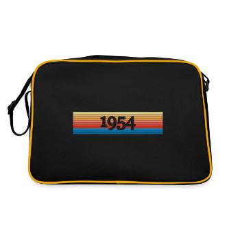 Année 1954 - Sac Retro - noir/or - Dos