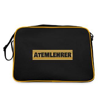 Breath Instructor - Retro Bag - black/gold - Back