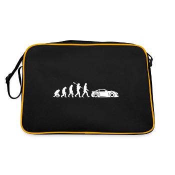 Auto De Sport Evolution - Retro Tasche - Schwarz/Gold - Hinten