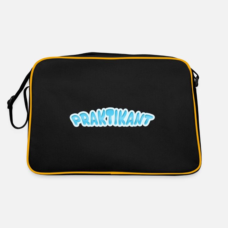 Praktikant als Praktikant Retro Tasche