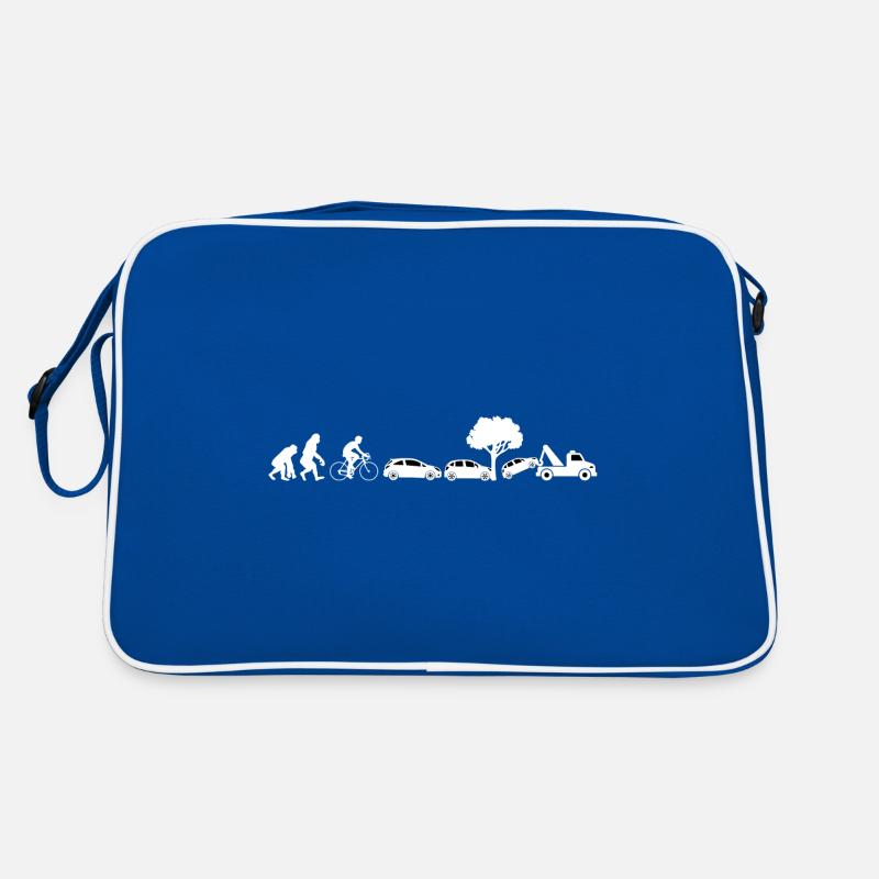 Abschleppwagen Fahrer Lustig Evolution Geschenk Retro Tasche