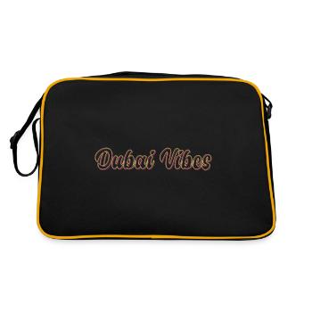 Dubai Vibes - Sac Retro - noir/or - Dos