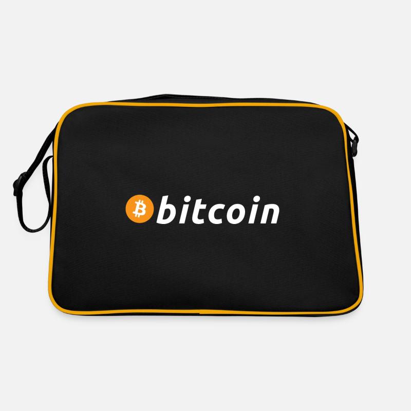 Bitcoin - Retro Bag - black/gold