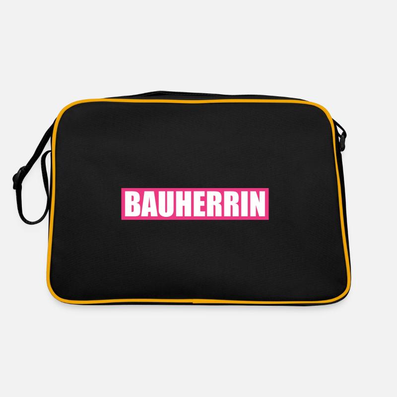 Bauherrin Retro Tasche