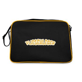 Job Tiler - Retro Bag - black/gold - Back