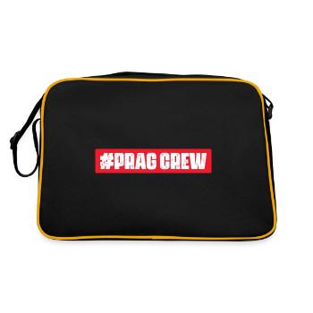 Prague Crew - Retro Bag - black/gold - Back