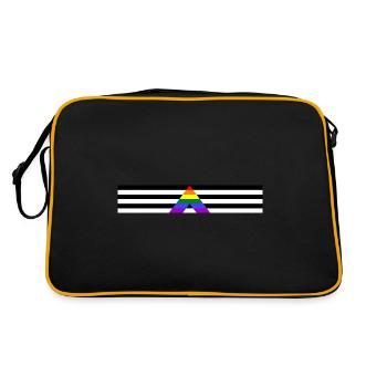 Drapeau de l’allié droit - Sac Retro - noir/or - Dos