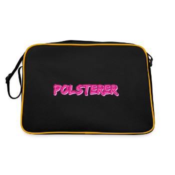 Métier de tapissier - Sac Retro - noir/or - Dos