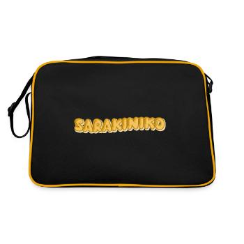 Sarakiniko Holidays - Retro Bag - black/gold - Back