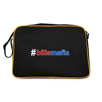 Mafia du bison - Sac Retro - noir/or - Dos