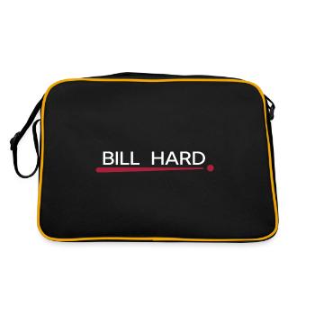 Billard snooker Balle de billard « Bill Hard » - Sac Retro - noir/or - Dos