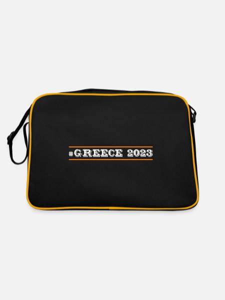Greece 2023 - Retro Bag - black/gold