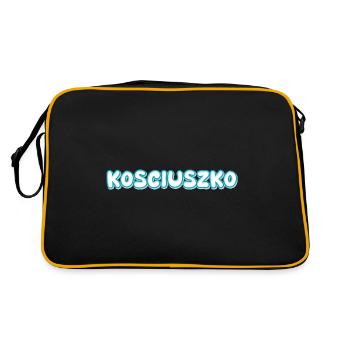 Trekking Kosciuszko - Retro Bag - black/gold - Back