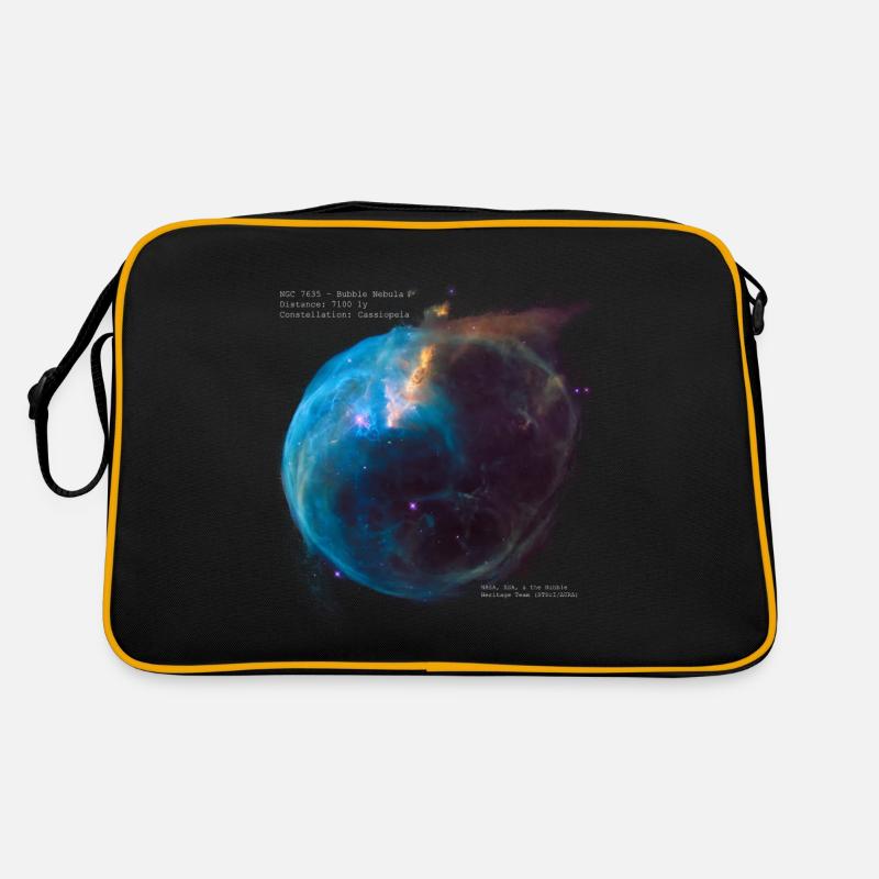 Bubble Nebula Retro Bag