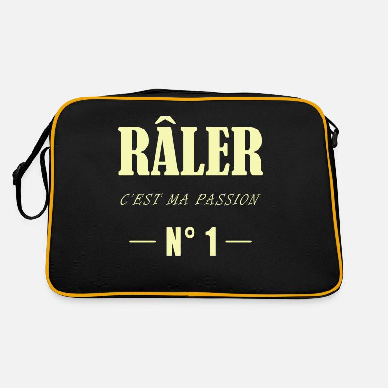 Râler c'est ma passion n° 1 Sac Retro