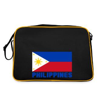 Philippines - Sac Retro - noir/or - Dos
