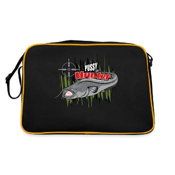 Chasseur de poisson-chat - Sac Retro - noir/or - Dos