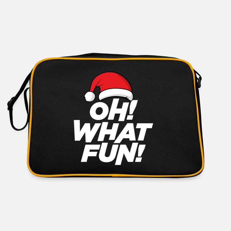 Oh What Fun, Christmas Retro Bag