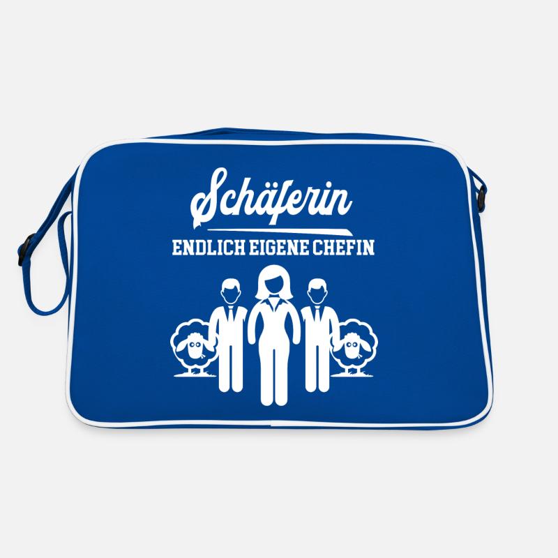 Schäferin Endlich Eigene Chefin Schäferei Schäfer Retro Tasche