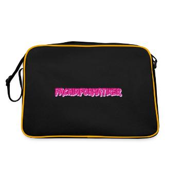Job IT Specialist - Retro Bag - black/gold - Back