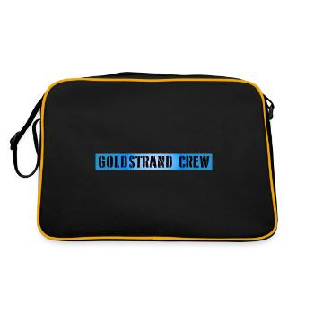 Équipage des Sables d’or - Sac Retro - noir/or - Dos