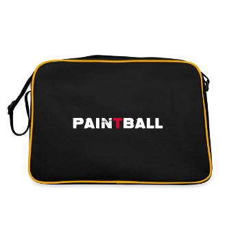 Paintball-Pain Gotha Joueur de paintball - Sac Retro - noir/or - Dos