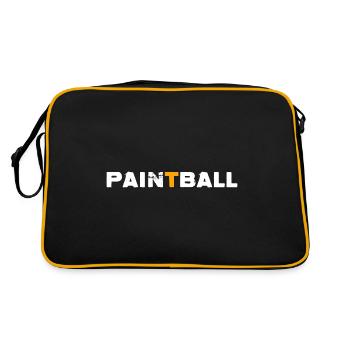 Paintball Gotcha Paintball Player - Sac Retro - noir/or - Dos
