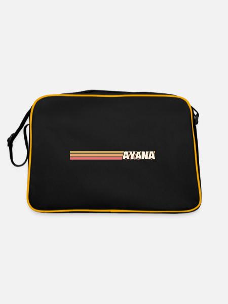 Ayana en tant que style - Sac Retro - noir/or - Dos