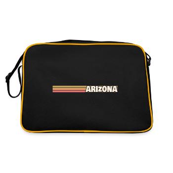 Style Arizona - Sac Retro - noir/or - Dos