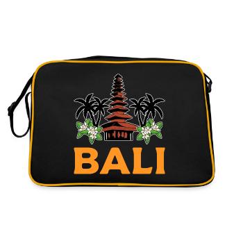 Bali - Sac Retro - noir/or - Dos