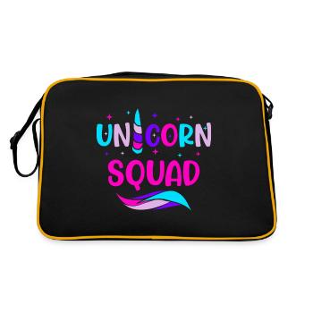 Unicorn Unicorn Group - Retro Bag - black/gold - Back