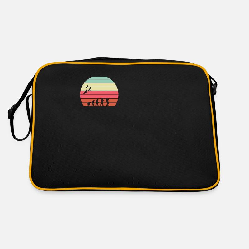 Retro Vintage Sunset Evolution SAXOPHON Retro Tasche