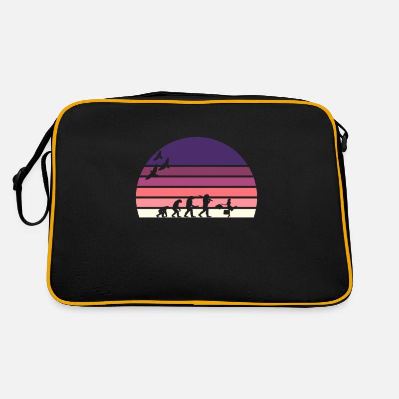 Retro Vintage Sunset Evolution EINKAUFEN Retro Tasche