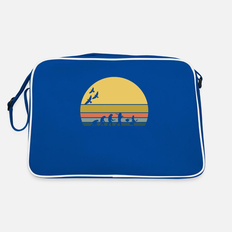 Retro Vintage Sunset Evolution Shoping Retro Tasche