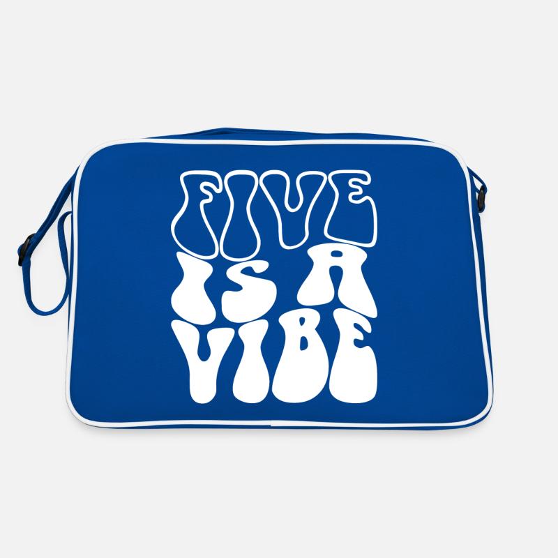 Five Is A Vibe, 5 ans, enfants de 5e anniversaire Sac Retro