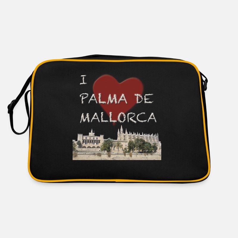 Palma de Mallorca Retro Tasche