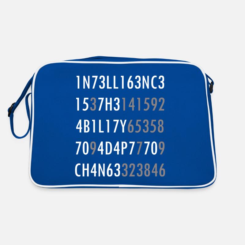 Intelligence-Citation from Science Intelligence Nerd Retro Bag