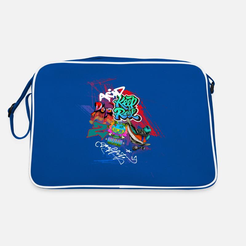Conception de graffitis Sac Retro