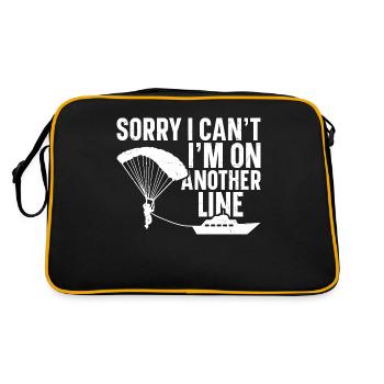 Parasailing Equipment Parakiting Toys Parasailer - Retro Bag - black/gold - Back