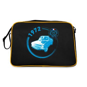 1972 - Sac Retro - noir/or - Dos